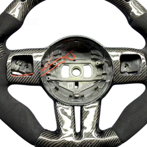 Volante de Cuero Personalizado de Italia con Detalles en Carbono para Grand Cherokee, Charger, Challenger, Durango, Chrysler 300, SRT, <span class=keywords><strong>SRT8</strong></span>, Trackhawk - Product Image 6