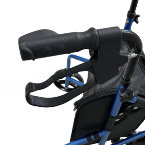 CA507 Factory Direct Sale Elderly & <b>Disable</b> Folding Rollator <b>Walker</b> with Seat Walking Aid - Product Image 6