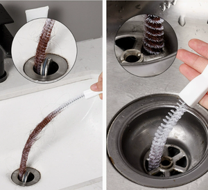 Spazzola Portatile in Filo d'Acciaio per Pulizia Tubi, Rimozione Capelli e Sblocco Scarichi - Product Image 4