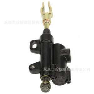 Bomba hidráulica de freno trasero de una sola línea Scb020 Atv para reparación de motocicletas todoterreno, pieza de repuesto de aleación de aluminio - Product Image 3