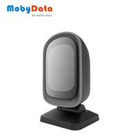 Scanner de présentation mains libres Mobydata DS6600 CMOS Image, scanner de codes-barres 2D de bureau, mini taille pour système de point de vente