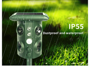 Mới đa chức năng SJZ-669 mèo <span class=keywords><strong>Repeller</strong></span> năng lượng mặt trời mèo rắn Chuột động vật <span class=keywords><strong>Repeller</strong></span> với CE RoHs FCC PSE giấy chứng nhận - Product Image 3