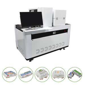 Chicai <span class=keywords><strong>2025</strong></span> Tự Động Tốc Độ Cao Ba Bên UV Bốn Màu Sắc Kỹ Thuật Số Máy In Phun Thích Hợp Cho Trứng Carton Bột Giấy Hộp Ăn Trưa - Product Image 2
