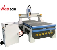 Máquina Fresadora CNC para Madera Wattsan M1 1325 1300*2500*300mm 3kw/4.5kw/6kw en Venta