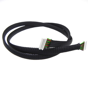 Özel JST SHR 10 Pin Açık Uçlu Sinyal Kablosu 1.0mm Aralıklı Tel-Kart Kablo Demeti Otomasyon Ekipmanları İç Kablolaması için - Product Image 5