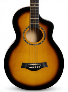 <span class=keywords><strong>Guitarra</strong></span> Acústica para Principiantes de 38 Pulgadas, Forma JF, Madera de Tilo, <span class=keywords><strong>Guitarra</strong></span> para Estudiantes, Fábrica OEM - Product Image 4