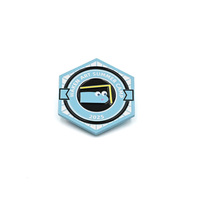Botones de Seguridad de Metal Duro Personalizados por el Fabricante, Modernos y Tradicionales, para Insignias, en Formas de 32mm, 38mm, 44mm y 58mm