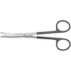 Ciseaux chirurgicaux dentelés Mayo SuperCut, courbés 14 cm ou droits 17 cm, pour la dissection précise des tissus en chirurgie faciale - Product Image 1