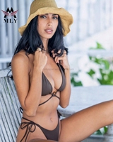 Maillot de bain Bikini Vente en gros Micro Mini Bikinis extrêmes Maillots de bain personnalisés pour femmes