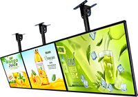 Cadre de boîte lumineuse murale avec affiche interchangeable, batterie au lithium pour les présentoirs lumineux. Modèle sur pied et avec cadre disponible