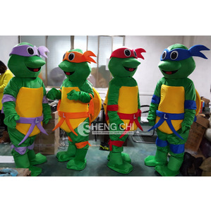 Disfraz de Mascota de felpa personalizado juego de película personaje de dibujos animados mascota Ninja tortuga mascota disfraz - Product Image 2