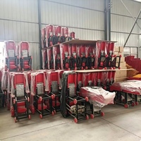 Broyeur de fourrage électrique intégré avec option de tamisage, haute productivité, polyvalent pour le broyage des céréales et la transformation des aliments
