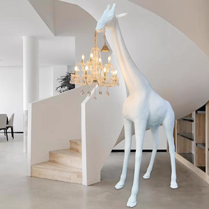 Lampada da Terra di Lusso a Forma di Giraffa in Cristallo PM Villa, Decorazione <span class=keywords><strong>per</strong></span> <span class=keywords><strong>Soggiorno</strong></span>, Lampada Artistica Creativa di Design - Product Image 1