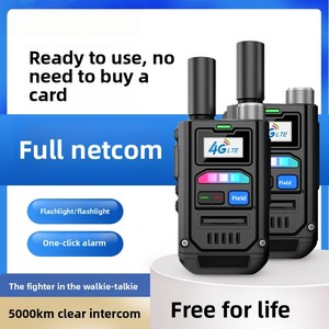 Ricetrasmettitore Radio Wireless 4G LTE con GPS, Batteria IP54 da 2500-3000mAh, Portata di Comunicazione Illimitata >5000 Km, Piattaforma Globale PoC - Product Image 3