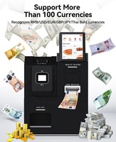 Terminal de Pago de Autoservicio USW de 10.1 y 15.6 Pulgadas con Módulos de Reciclaje de Efectivo y Monedas