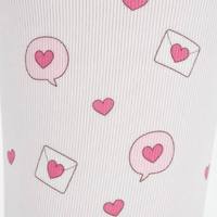 Chaussettes de compression pour femmes, épaisses, colorées, tricotées, pour la course multisports, respirantes, avec impression numérique