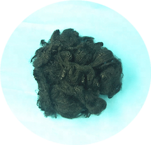 Venta caliente y popular negro ignífugo <span class=keywords><strong>fibra</strong></span> de acrílico - Product Image 4