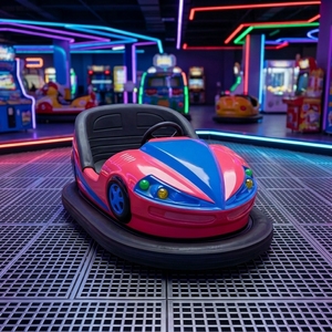Voiture tamponneuse électrique populaire pour enfants, de haute qualité, en fibre de verre, pour parcs d'attractions et d'aventure, avec batterie 48V - Product Image 4