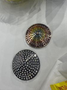 Cache-tétons personnalisables en tissu Dobby ajouré respirant, ornés de strass magnifiques et de pierres brillantes - Product Image 4