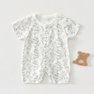 Ropa <span class=keywords><strong>de</strong></span> bebé al por mayor pijamas finos <span class=keywords><strong>de</strong></span> verano mono <span class=keywords><strong>de</strong></span> bebé recién nacido mono <span class=keywords><strong>de</strong></span> bebé <span class=keywords><strong>de</strong></span> manga corta <span class=keywords><strong>para</strong></span> niños y niñas - Product Image 6