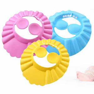 Gorro de champú para bebé, gorro de champú para niños pequeños, gorro de baño para niños, gorro de baño ajustable para bebé con orejas, productos de maternidad y para bebés. - Product Image 2