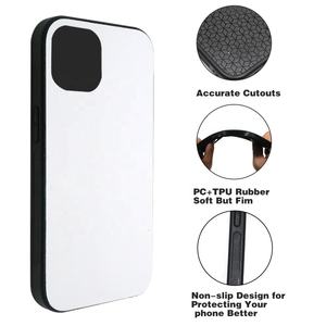 Funda de teléfono en blanco para imprimir, personalizada, con prensa de calor, funda protectora de goma - Product Image 2