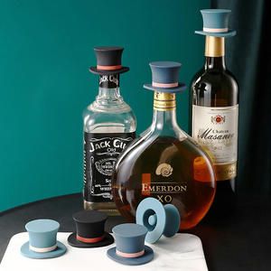 Accesorios de <span class=keywords><strong>Bar</strong></span> Más Vendidos con Envío a Estados Unidos, Tapón de Botella de Vino y Cerveza de Silicona con Diseño de Sellado al Vacío para Uso en la Cocina - Product Image 3