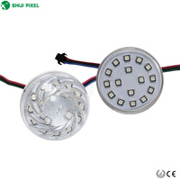 SHIJI Amusement Funfair Éclairage Extérieur 24V Coloré 60mm LED Point Source Lumineuse RVB Guirlande Lumineuse Extérieure