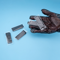 Gants jetables en PE noirs emballés individuellement, de qualité alimentaire et de grande taille |   Fabricant depuis 20 ans