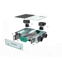 Système ERV intelligent de récupération d'énergie haute performance de Menred pour toute la maison avec contrôle intelligent de la ventilation de l'air frais