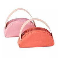 2025 grosir kustom warna wanita gadis kosmetik tas tahan air ritsleting penyimpanan Set tas peralatan mandi desain baru kantong Makeup tas