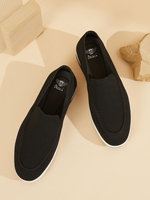 Mocassins pour hommes tendance, respirants, en maille, chaussures décontractées confortables, baskets minimalistes à enfiler avec semelle en caoutchouc durable