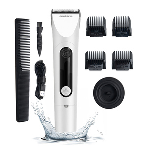 Máquina Cortapelos Inalámbrica Recargable, Lavable, para Barberos, Recortadora de Barba y Cabello para Hombres - Product Image 1