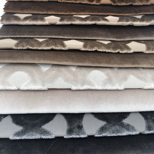 Perezoso <span class=keywords><strong>de</strong></span> cortina <span class=keywords><strong>de</strong></span> tela jacquard <span class=keywords><strong>de</strong></span> flocado para <span class=keywords><strong>muebles</strong></span> <span class=keywords><strong>de</strong></span> tapicería - Product Image 1
