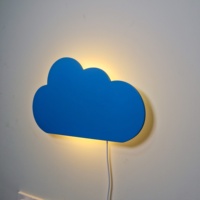 Applique murale en bois au Design moderne, luminaire décoratif d'intérieur, idéal pour une chambre d'enfant, ou une chambre à coucher