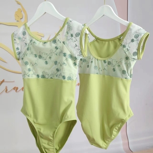 Justaucorps de ballet de danse personnalisé de meilleure qualité d'impression florale de conceptions populaires pour la formation - Product Image 3