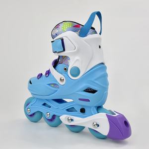 Patins à roulettes d'extérieur HEAD pour enfants, chaussures <span class=keywords><strong>de</strong></span> patinage en ligne à quatre roues réglables en PU, en promotion - Product Image 2