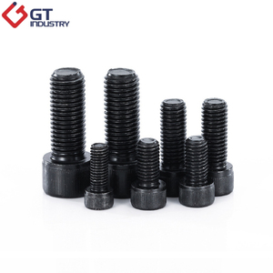 Vite a testa cilindrica zigrinata in acciaio al carbonio 1022 <span class=keywords><strong>NF</strong></span> E 25-125, trattamento nero, resistente alla corrosione, 1/<span class=keywords><strong>2</strong></span>" M6 - Product Image 4