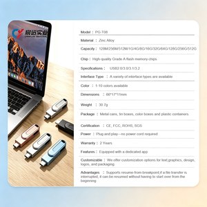 Pangu แฟลชไดรฟ์ USB ใหม่ขนาด64GB, .co.jp USB-C/USB-A 3.0 <span class=keywords><strong>Exfat</strong></span> หมุนได้สำหรับไอโฟน - Product Image 5