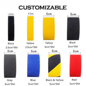 Cintas Adhesivas Antideslizantes para Escaleras, Cinta de Seguridad Impermeable de Goma, Cinta Antideslizante de PVC, Cinta Antideslizante de Colores para Pisos - Product Image 2