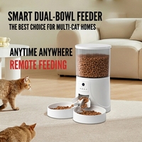 Distributeur automatique pour animaux de compagnie, commande en gros disponible, longue autonomie, ultra silencieux, fonctionnement stable, anti-blocage