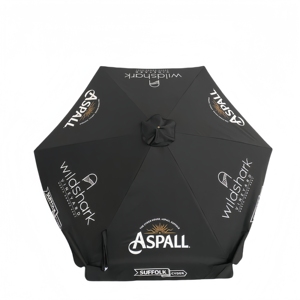 Parasol plegable con logotipo personalizado impreso para publicidad exterior, sombrilla para café, para Garden Market, <span class=keywords><strong>Golf</strong></span>, Playa o uso en hoteles, BtoB - Product Image 2