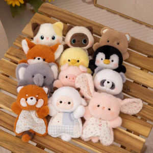 Peluche Kawaii Ultra Morbido a Forma di Animale della Foresta con Stampa Floreale per il Comfort Sensoriale e il Sonno del Bambino - Product Image 5
