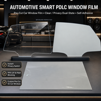 Film intelligent PDLC pour bâtiment intelligent, film décoratif commutable pour la confidentialité, film pour fenêtre, prix du verre pour vitres de voiture