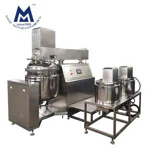 Factory stainless steel equipment tank chemical wax ointment lotion liquid soap mixing machine