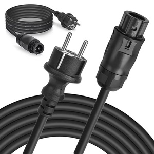 Connecteur femelle BC01 avec prise EU Schuko, câble d'extension AC pour micro-onduleur solaire Deye Hoymiles HMS <span class=keywords><strong>Envertech</strong></span> - Product Image 6