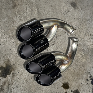 ปลายท่อไอเสียแบบ GTS สไตล์ Quad สำหรับ Porsche Cayenne 958 ปี 2015-2017 แบบ Bolt-on อัพเกรดปลายท่อไอเสีย ติดตั้งง่าย ใช้แทนปลายท่อเดิมได้ - Product Image 6