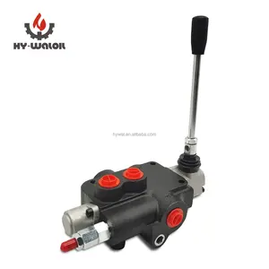 Hy-waloil 80l/m Flow Rate P80 One Spool Hydraulic Monoblock Directional Manual Cylinder Control Valve for Truck