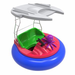 <span class=keywords><strong>Bateau</strong></span> tamponneur électrique <span class=keywords><strong>motorisé</strong></span> en gros, avec éclairage LED, coloré, pour adultes, jeu aquatique pour piscine - Product Image 3