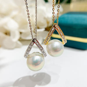 Base Vacía para Accesorios de Perlas DIY en Plata S925, Modelo 9323, Estilo Moderno, Colgante para Pendientes, Joyería de Cristal Elegante para Amantes del Estilo - Product Image 2